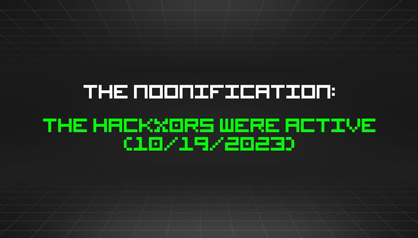 /10-19-2023-noonification feature image