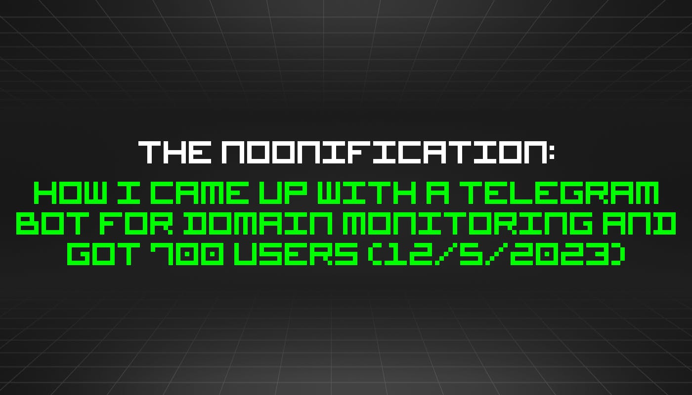 /12-5-2023-noonification feature image