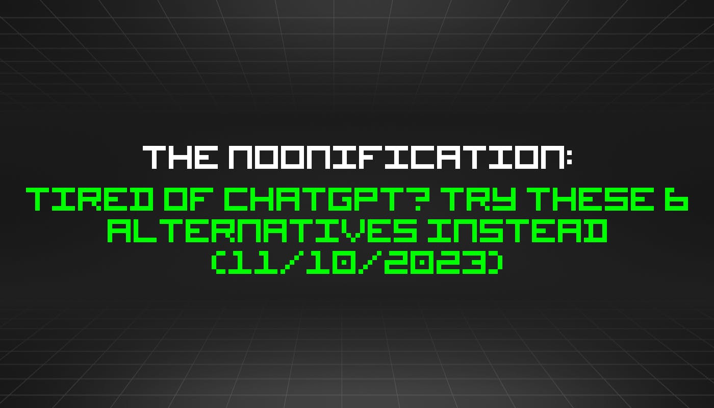 /11-10-2023-noonification feature image