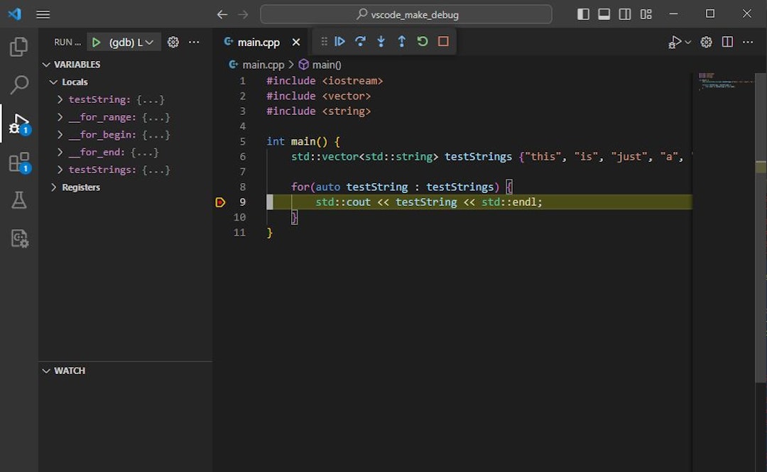 How to Set up C++ Debugging in VSCode Using a Makefile | HackerNoon