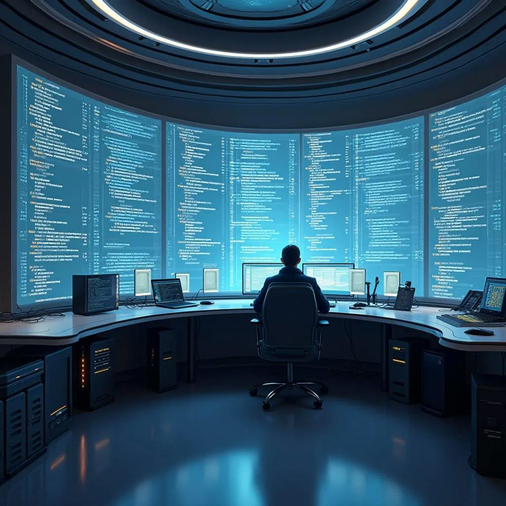 The more displays, the better, taken to the ultimate level!