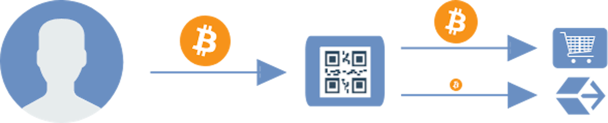 Crypto forwarding process