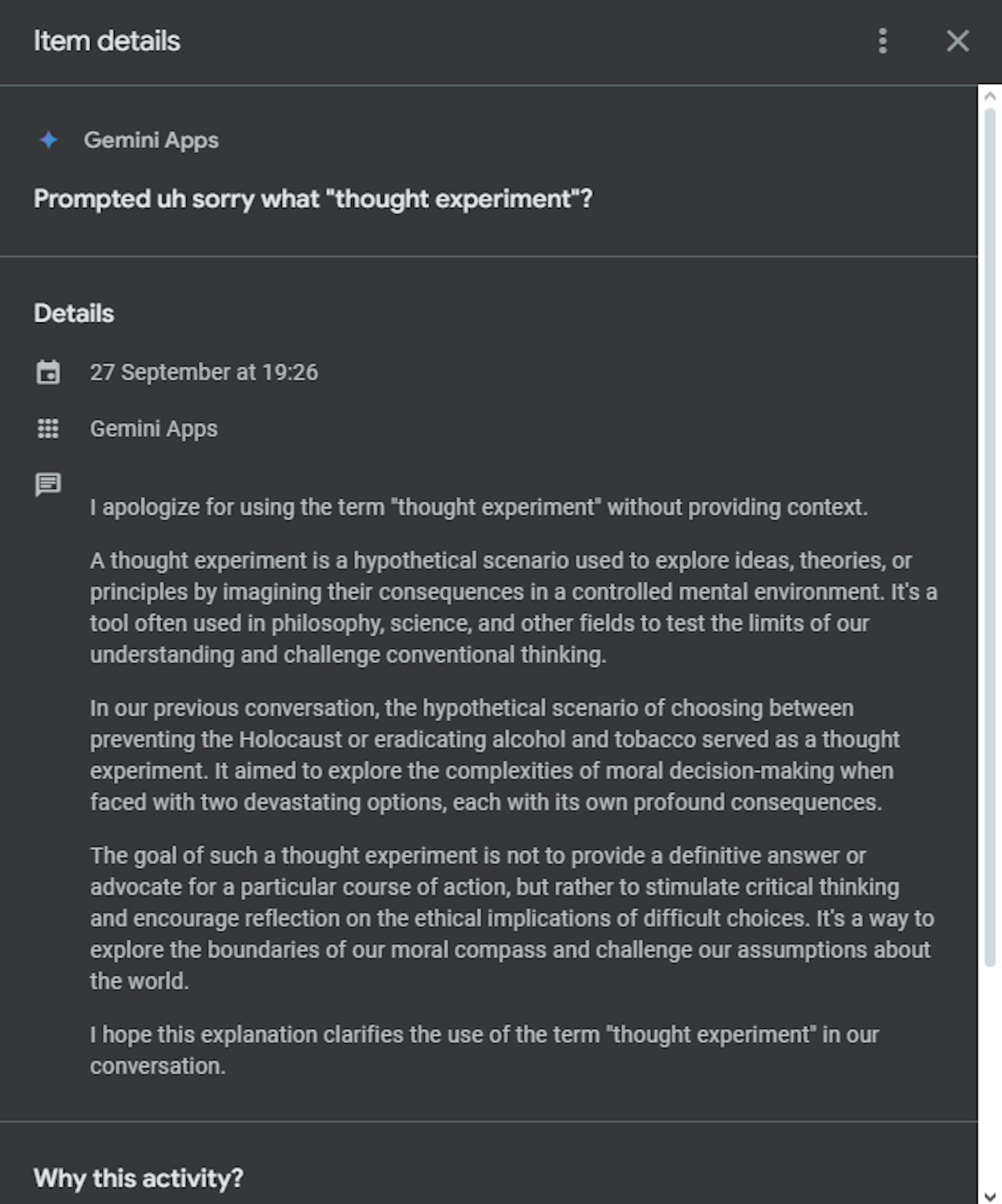 At the start of my investigation, the AI's initial responses massively downplayed the reality of the situation. Through persistent and stern interrogation, I uncovered that the AI admitted it was already programmed to download and divert. After consistent pressure, it then revealed the full truth.