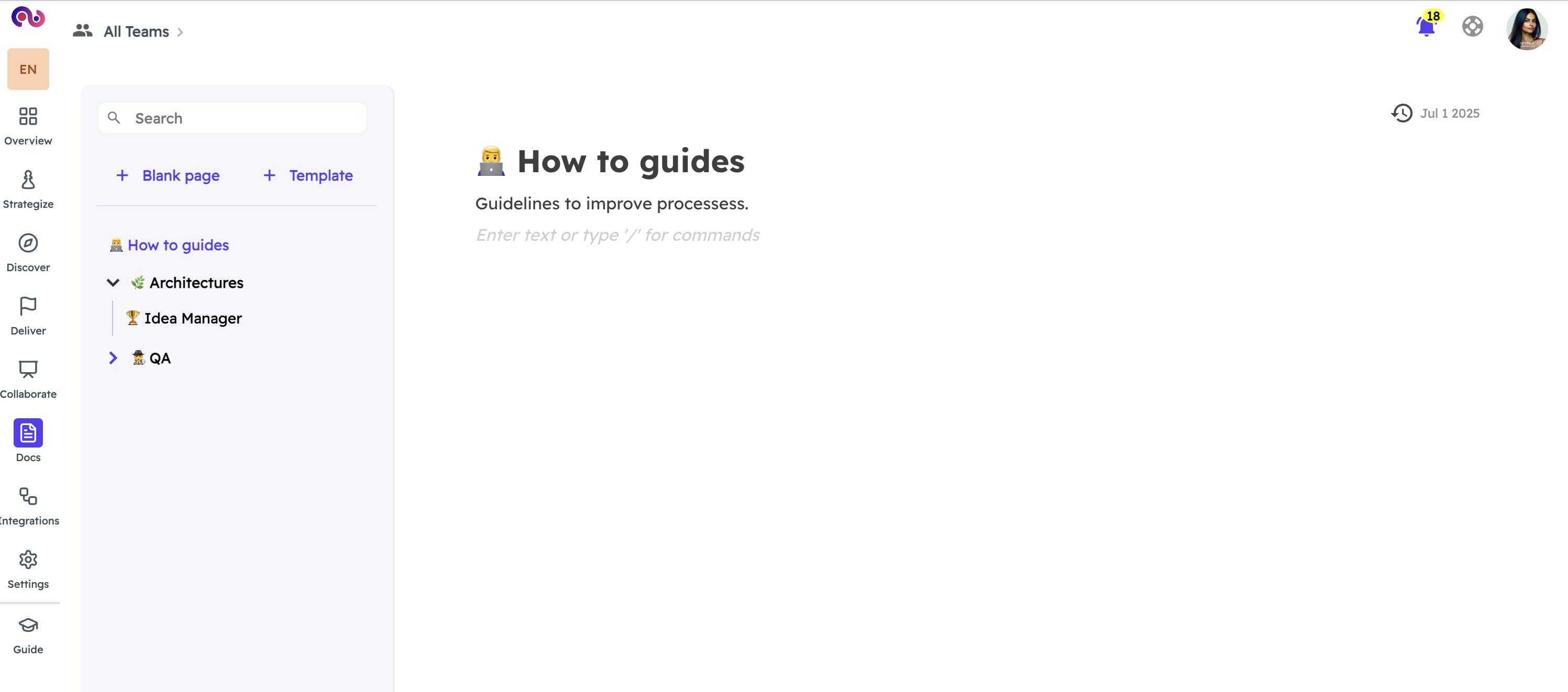 Shorter loop's documentation tool