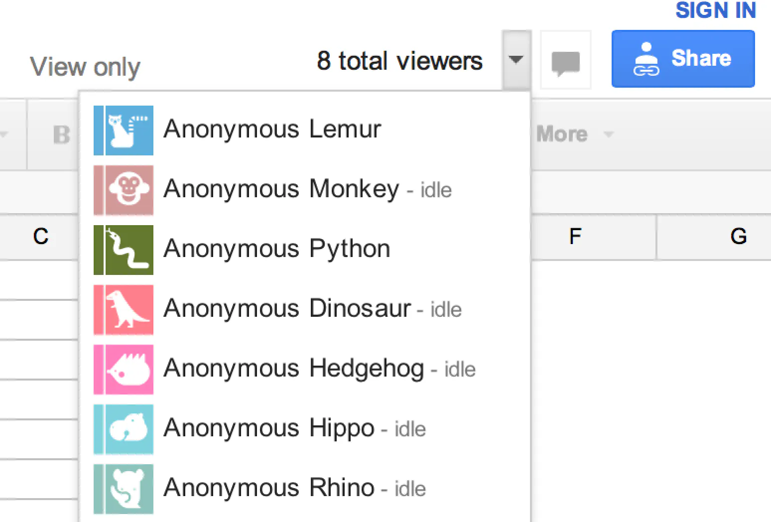 Branded Profile Pics in Google Docs/Sheets