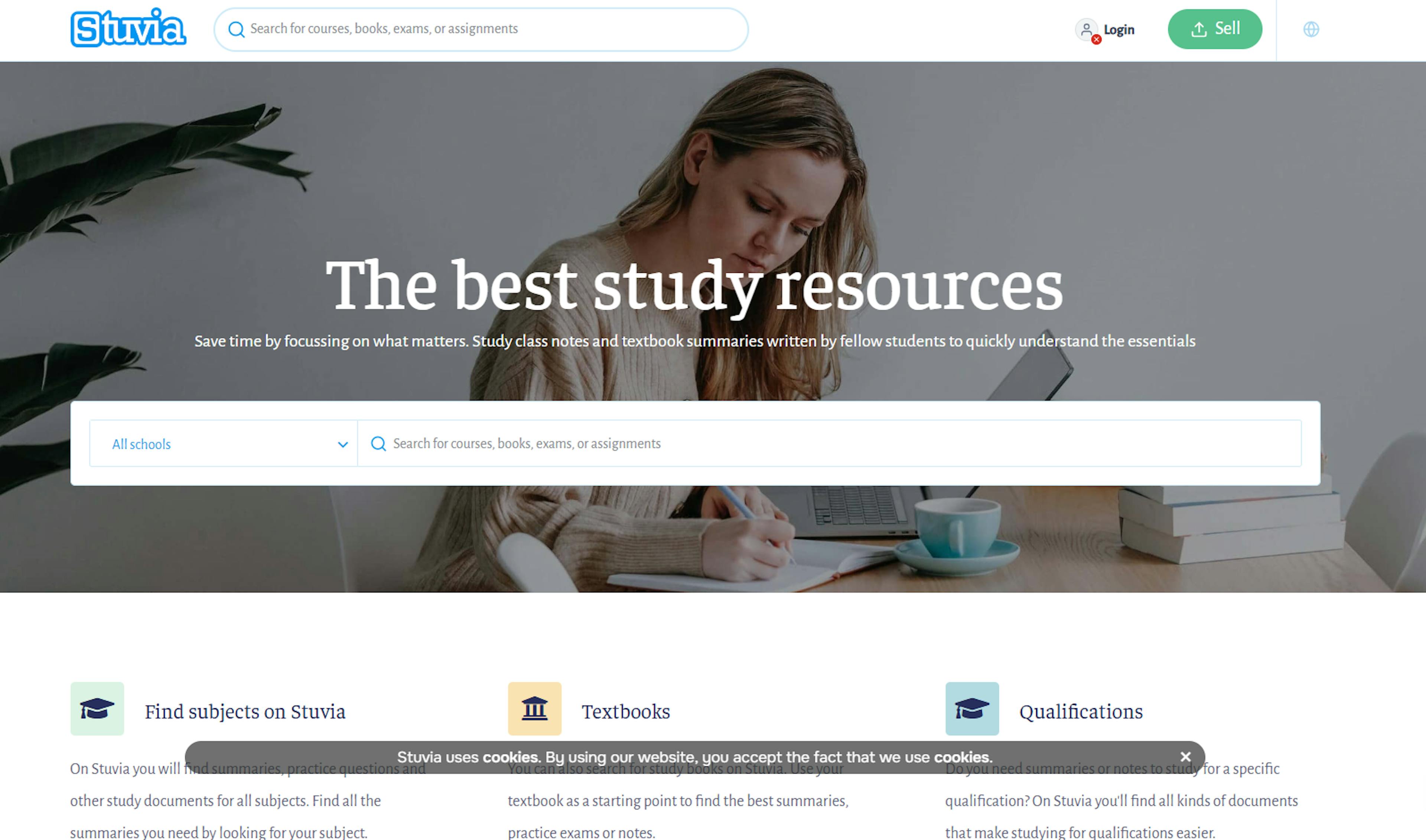 Website of Stuvia