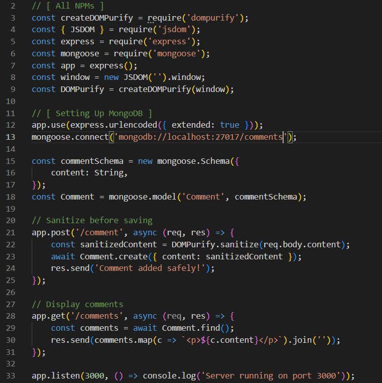 example with solution