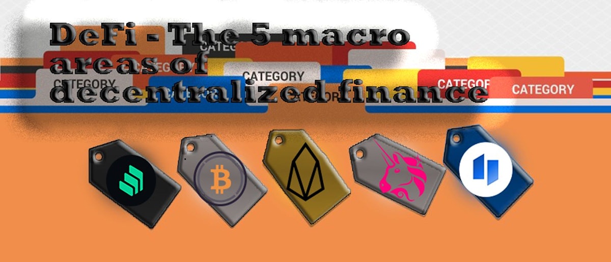 featured image - Understanding The 5 Macro Areas of Decentralized Finance (DeFi)