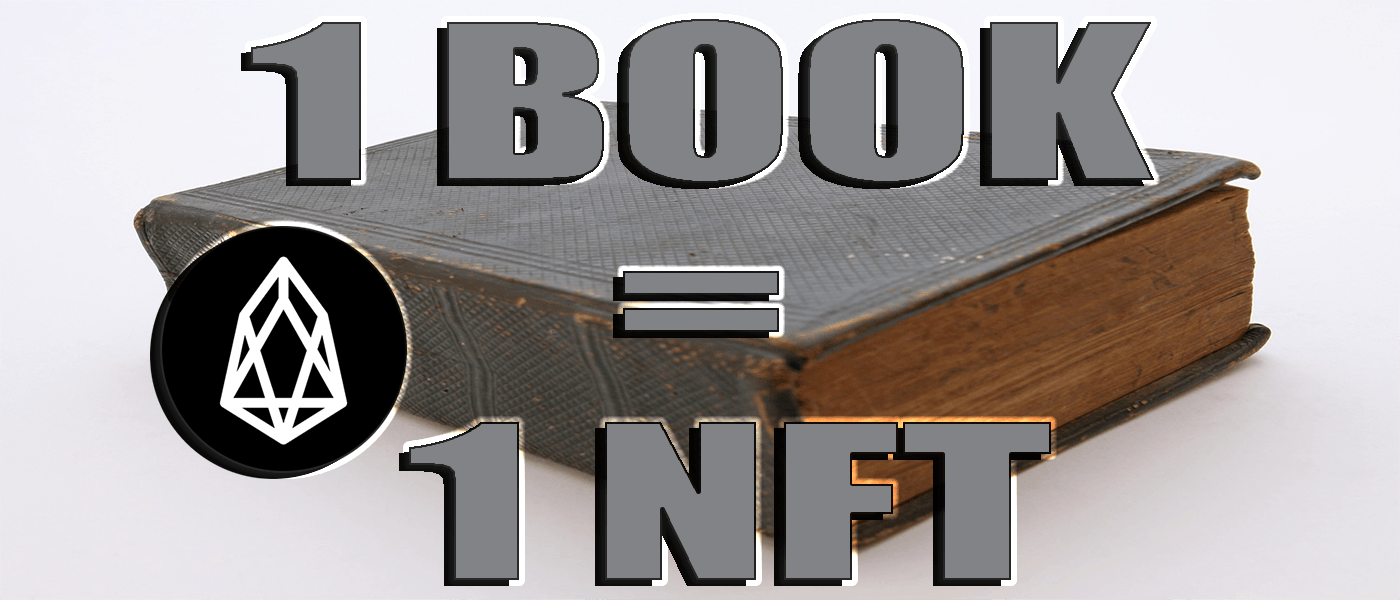 featured image - 1 Book = 1 NFT