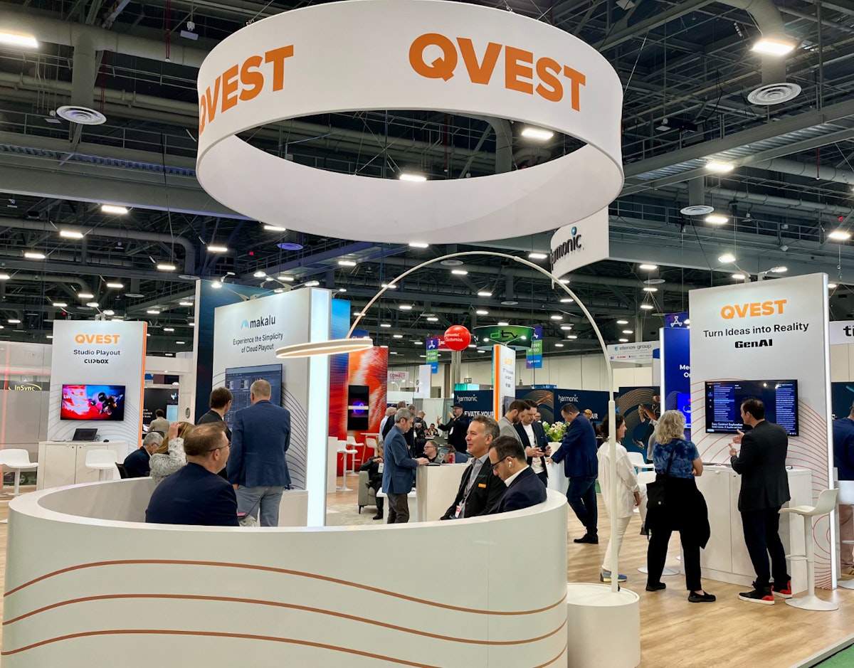 featured image - Qvest Shares Key AI Findings at NAB Show 2024, Highlighting Major Trends in Media and Entertainment