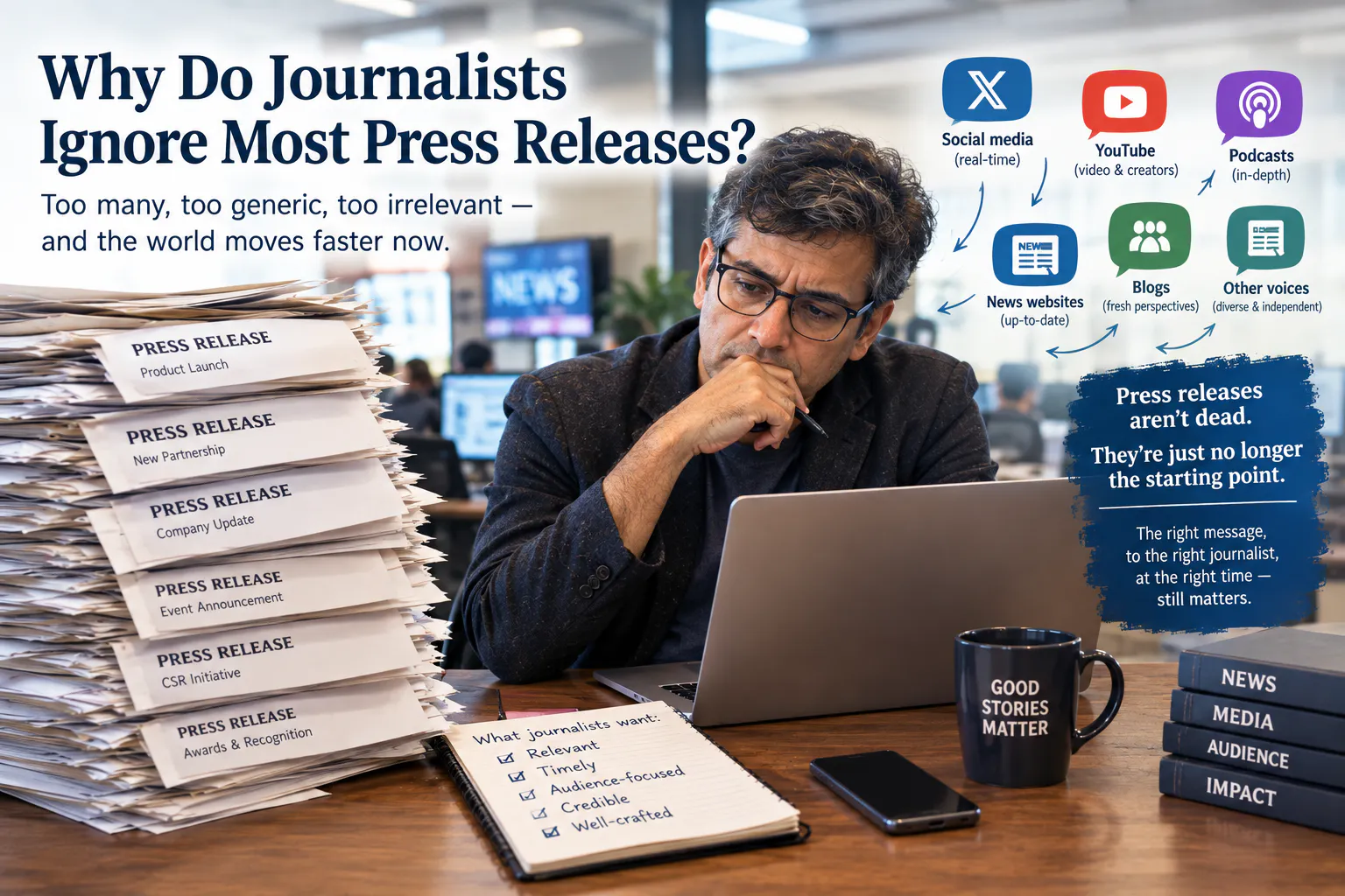 Why Journalists Overlook Most Press Releases and How to Fix It