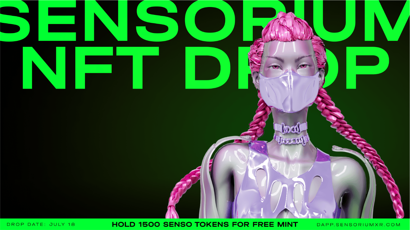 featured image - Sensorium's First-Ever NFT Drop: Avatars Collection