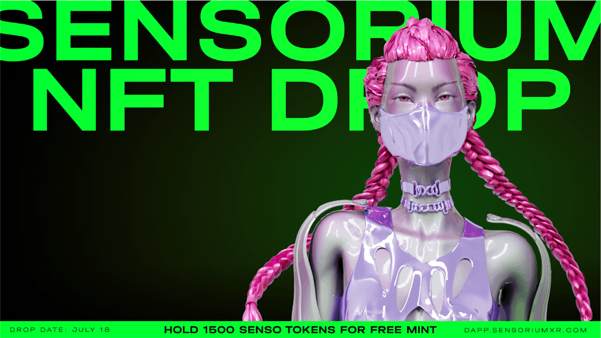 featured image - NFT Drop đầu tiên của Sensorium: Bộ sưu tập Avatars