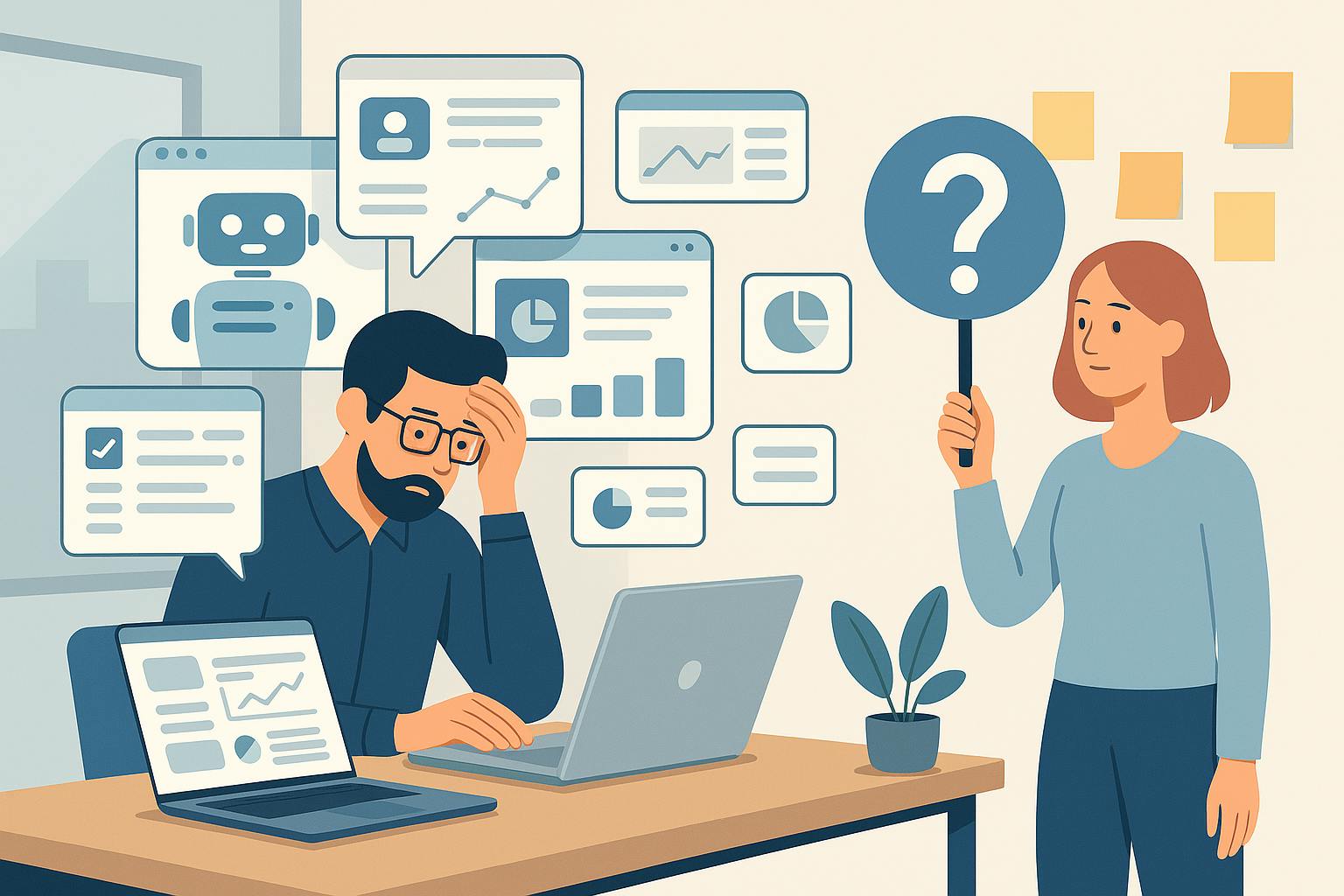 featured image - Your Agile Team Doesn’t Need Another AI Tool—It Needs Fewer Questions With Better Answers