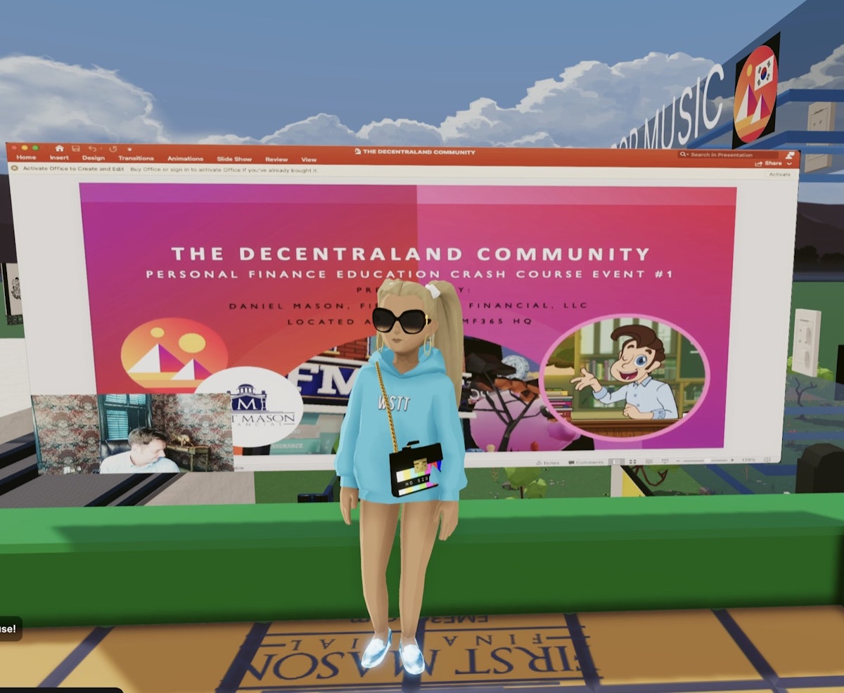 featured image - Maryana from Decentraland: I want to Contribute to Something Revolutionary