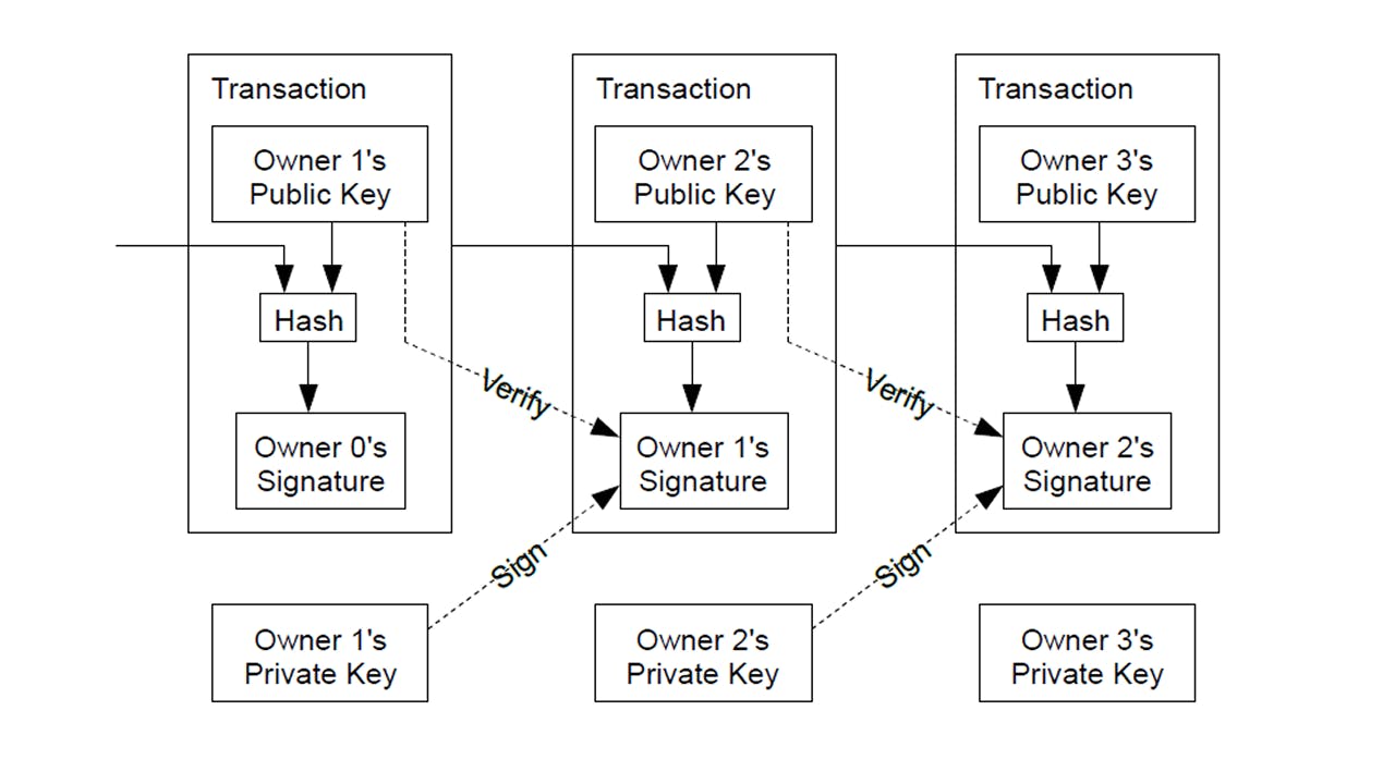 Bitcoin Transaction Structure Diagram