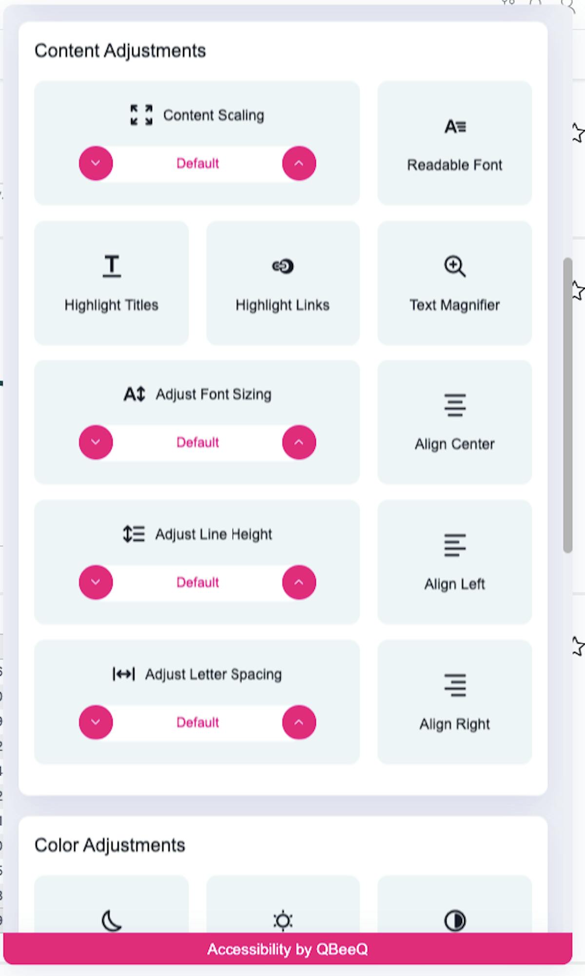 Sisense UI example