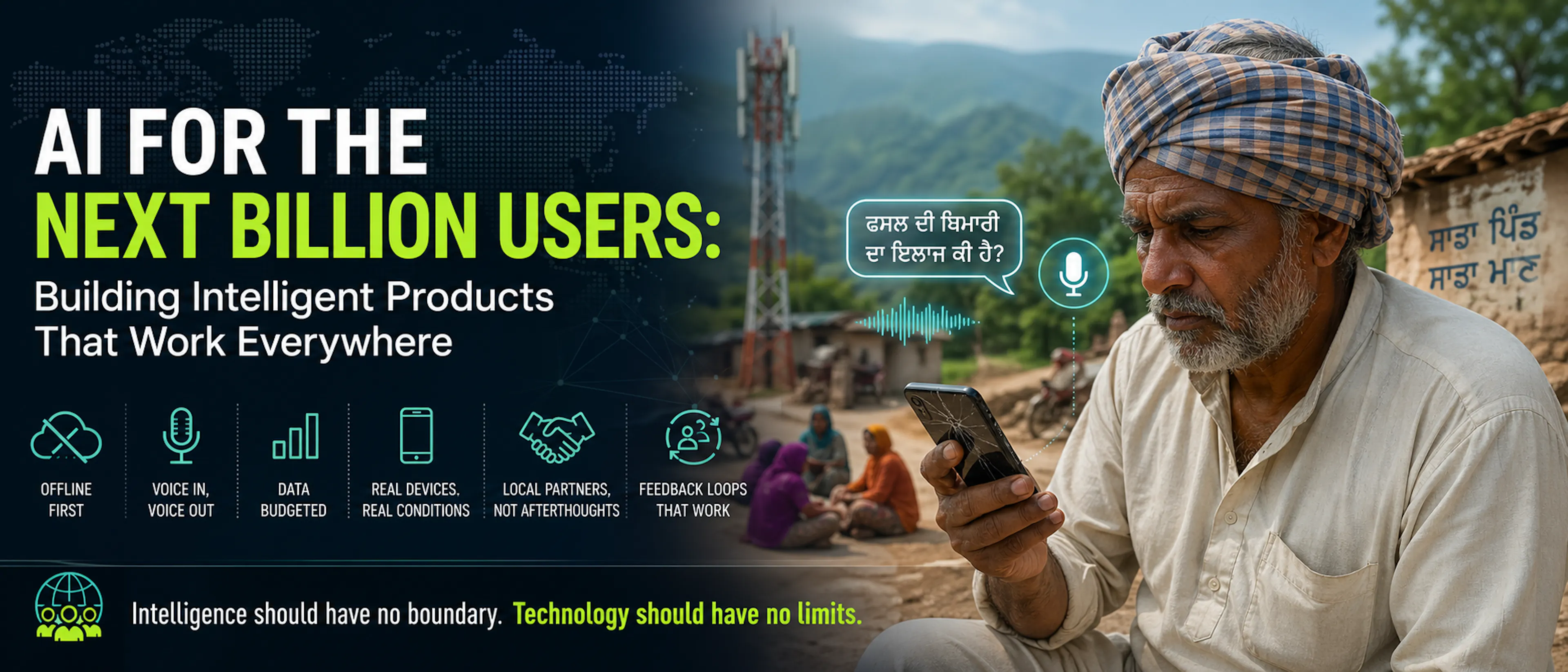 AI for the Next Billion Users: Building Intelligent Products That Work Everywhere