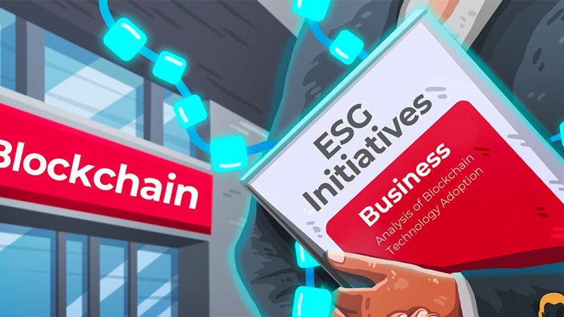 featured image - Analysis of Blockchain Technology Adoption for ESG Initiatives in Business