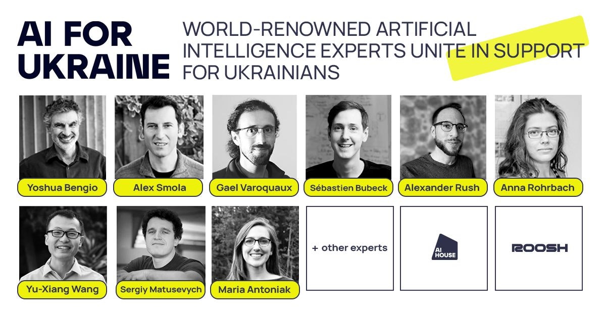 featured image - AI for Ukraine is a new educational project from AI HOUSE to support the Ukrainian tech community