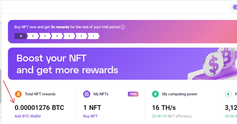 /how-to-mine-bitcoin-using-nfts-with-gomining feature image