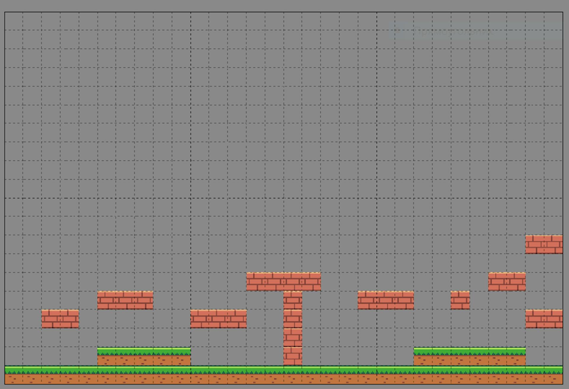 Game level in Tiled editor UI