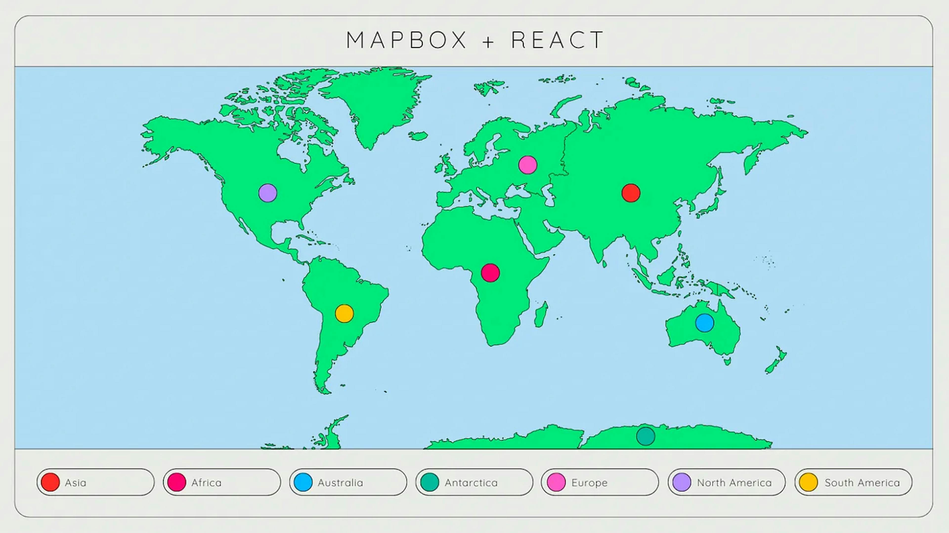 featured image - Карты в Интернете с использованием React и Mapbox