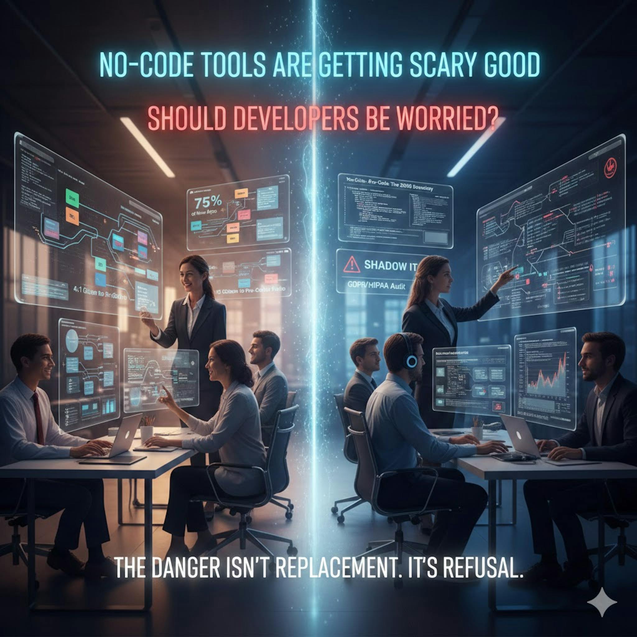 featured image - No-Code Got Good. Faster Than Anyone Admitted.