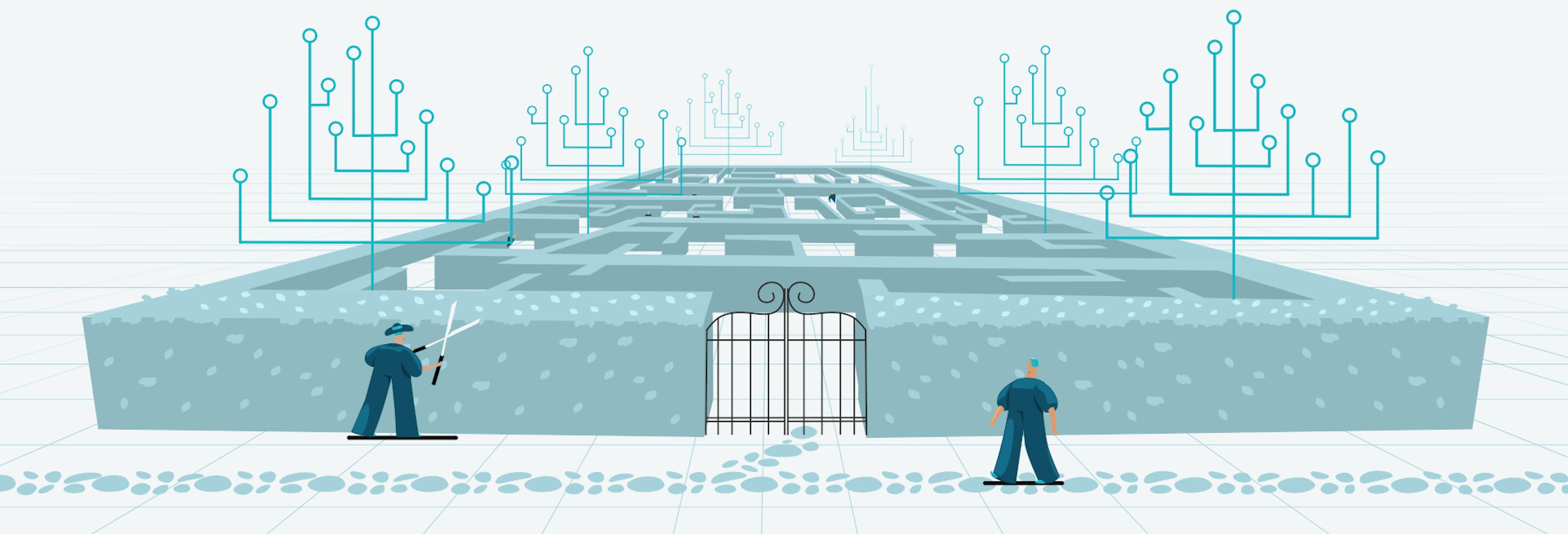 featured image - From Walled Gardens to World Grid: A Short History of How We Centralized the Internet
