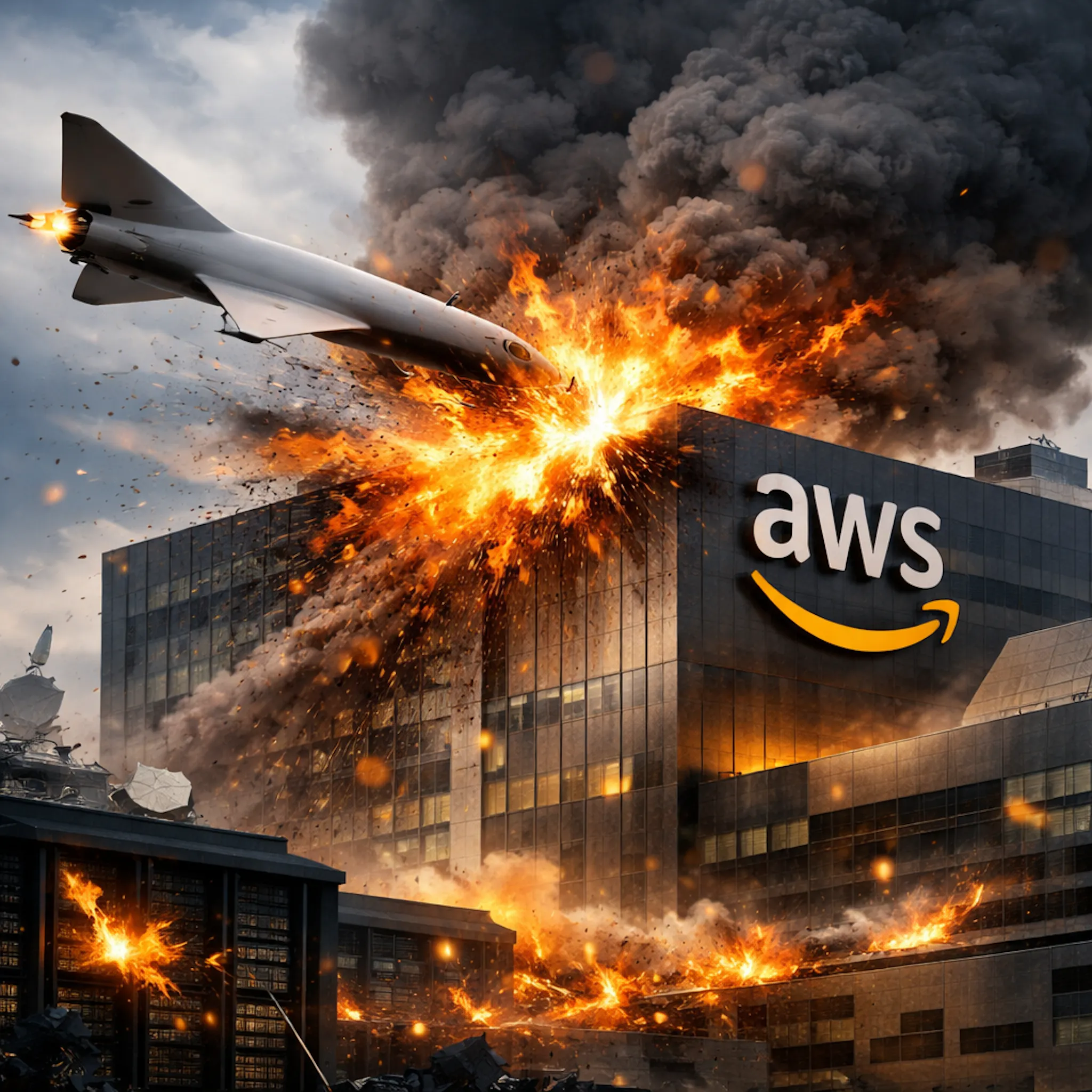 featured image - When AWS Goes Down Because of a Drone Strike