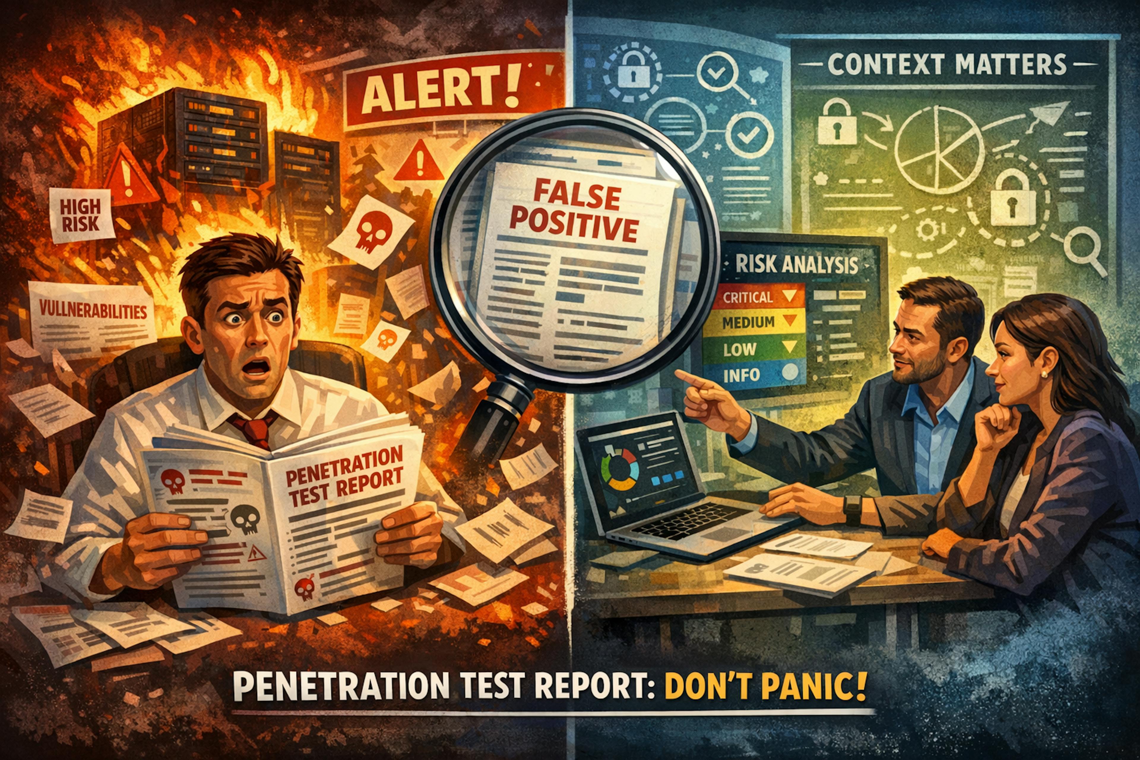 featured image - Read This Before You Panic About Your Penetration Report
