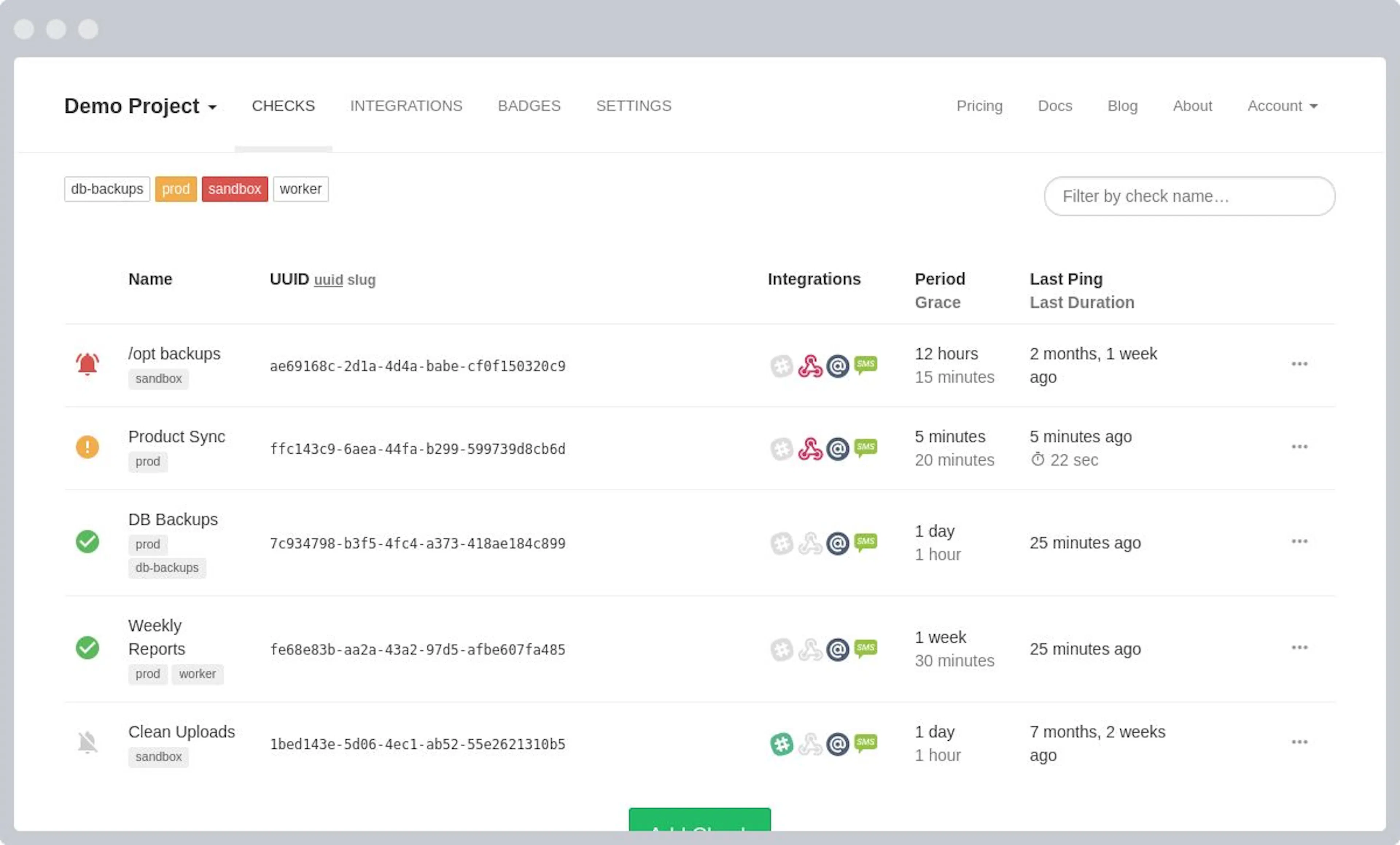 Healthchecks.io keeps cron monitoring to one focused job