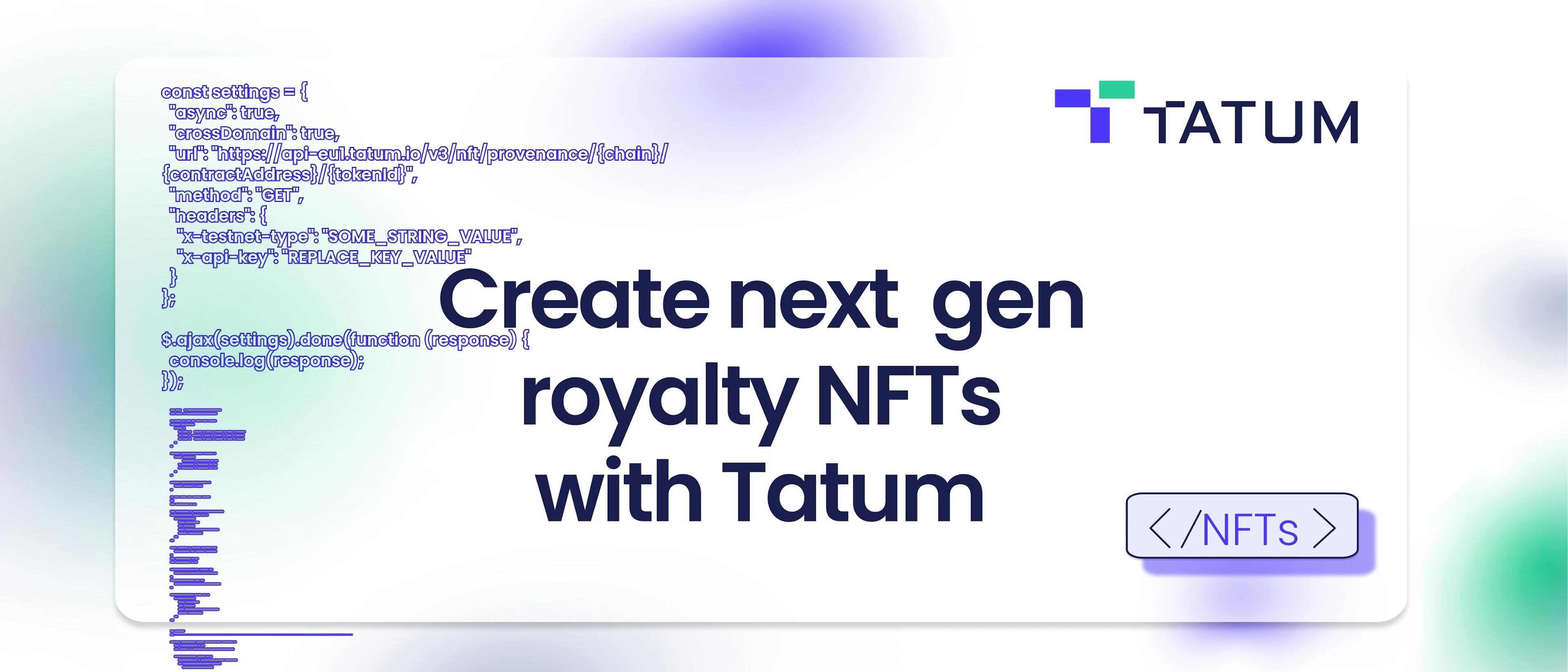 /enable-customized-royalties-for-nfts-with-multiple-creators-erc20-payout-and-more-with-tatum feature image