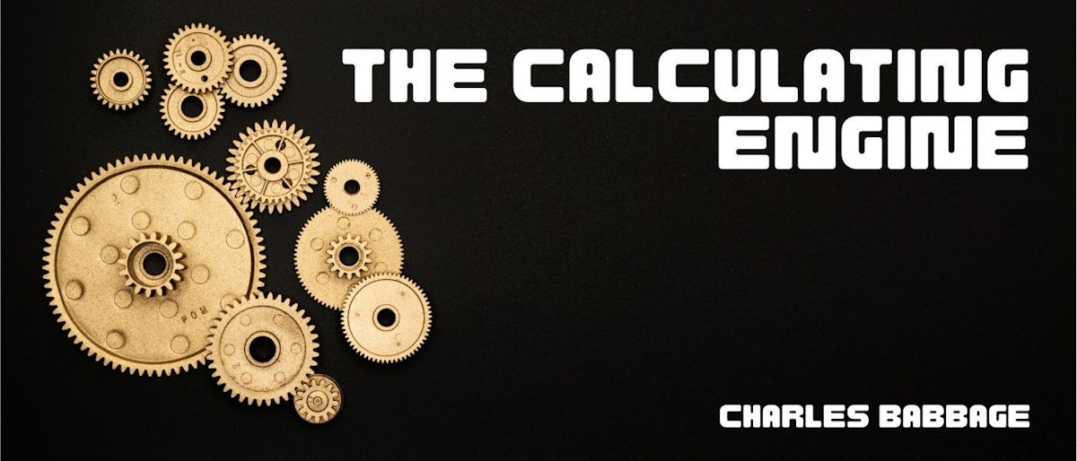 featured image - THE CALCULATING ENGINE