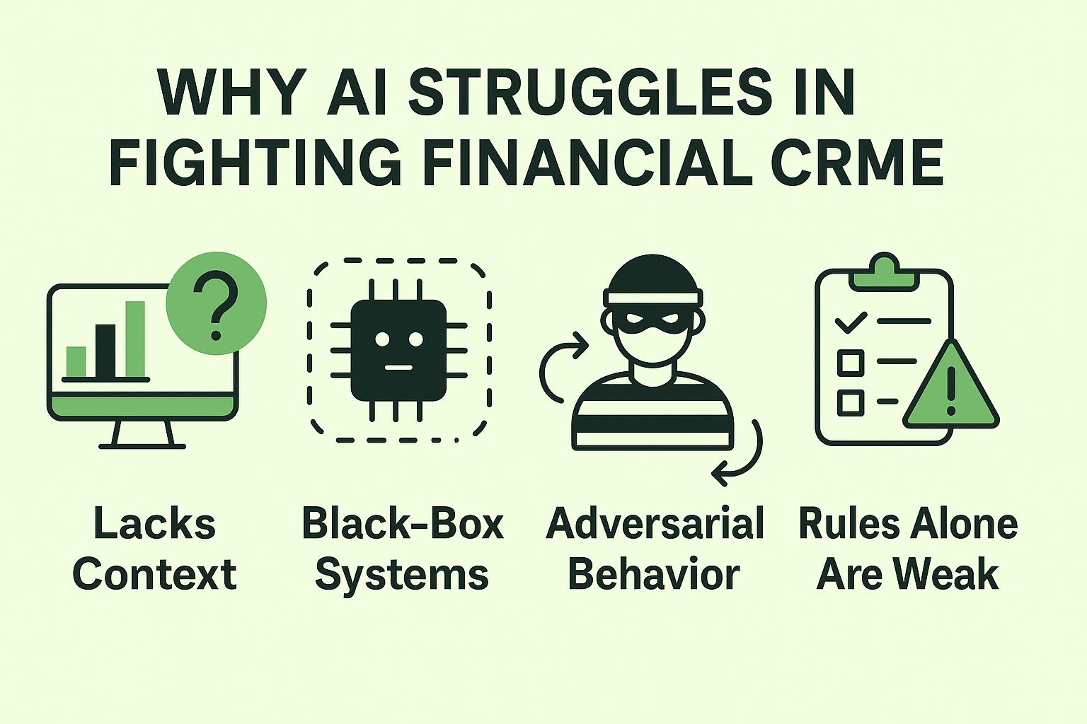 featured image - Why AI Still Struggles to Understand Financial Crime — And What That Means for Compliance Teams