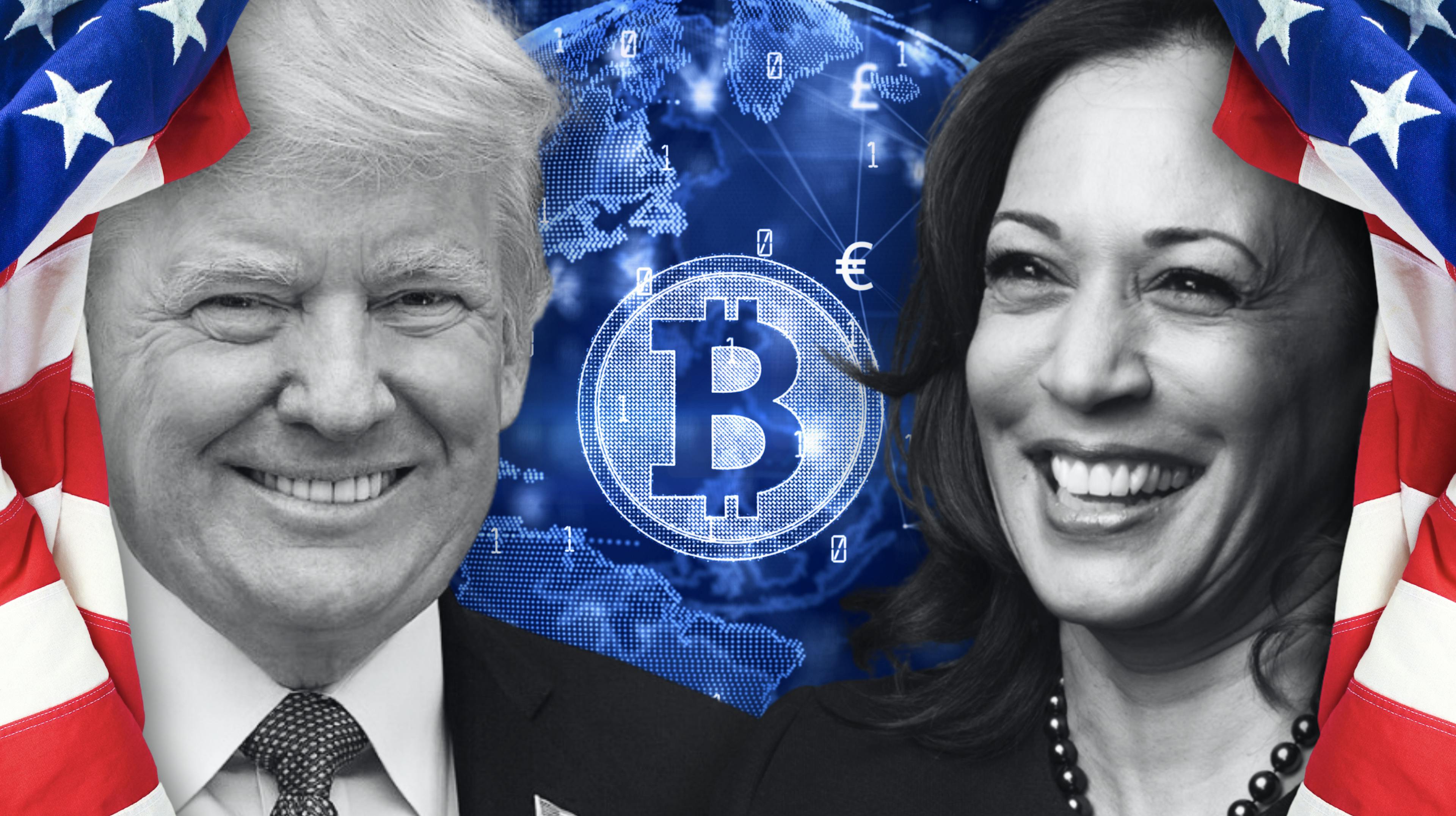 featured image - Fifidianana ho avy: Kandidà iza no tsara kokoa amin'ny Web3 sy blockchain: Trump sa Harris?