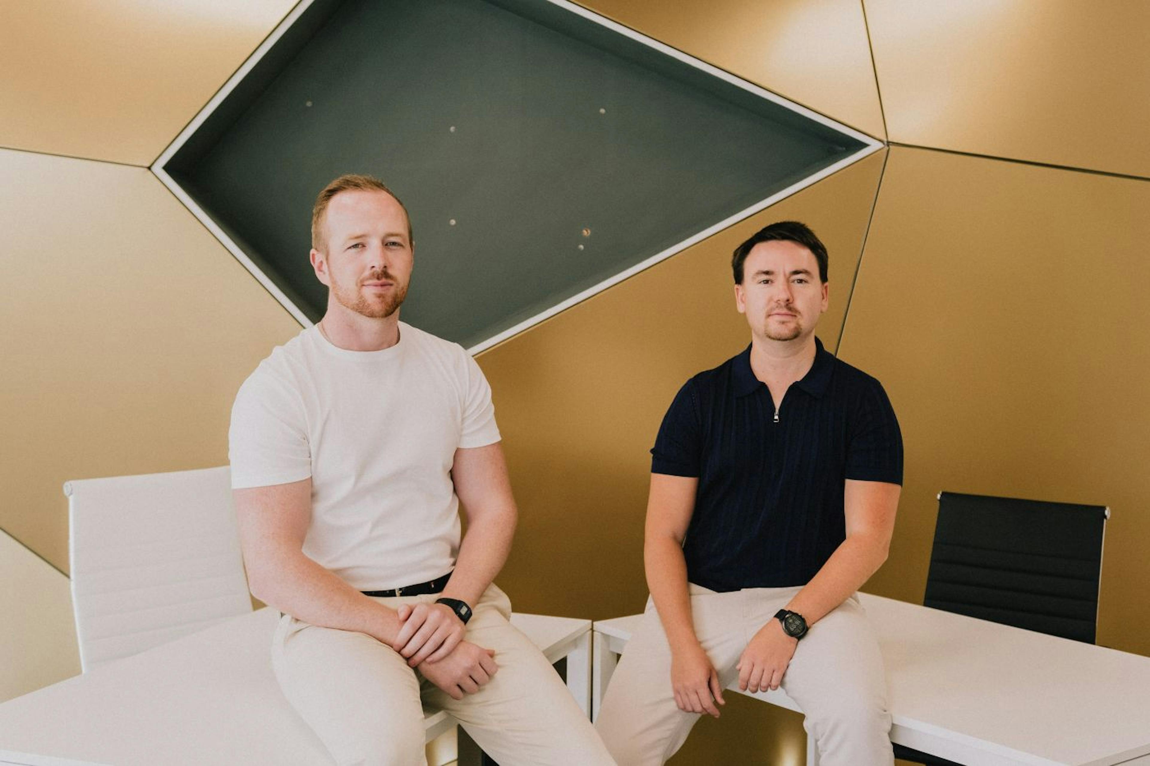 Thomas Bellamy and Victor Potapov, co-founders at Hubforce