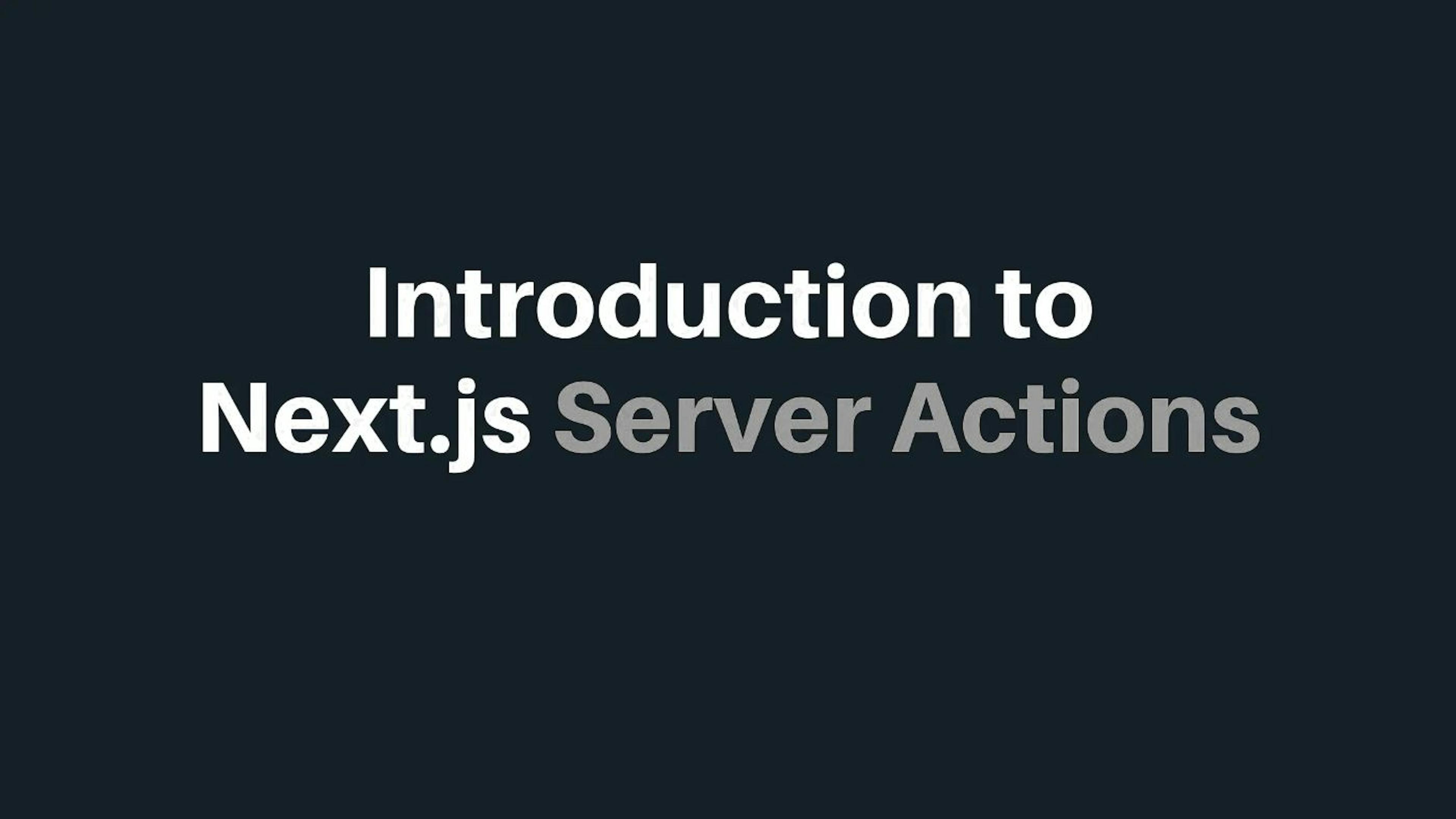 featured image - Creación de aplicaciones en tiempo real con las acciones del servidor Next.js 13.4

 1. Introducción](#...