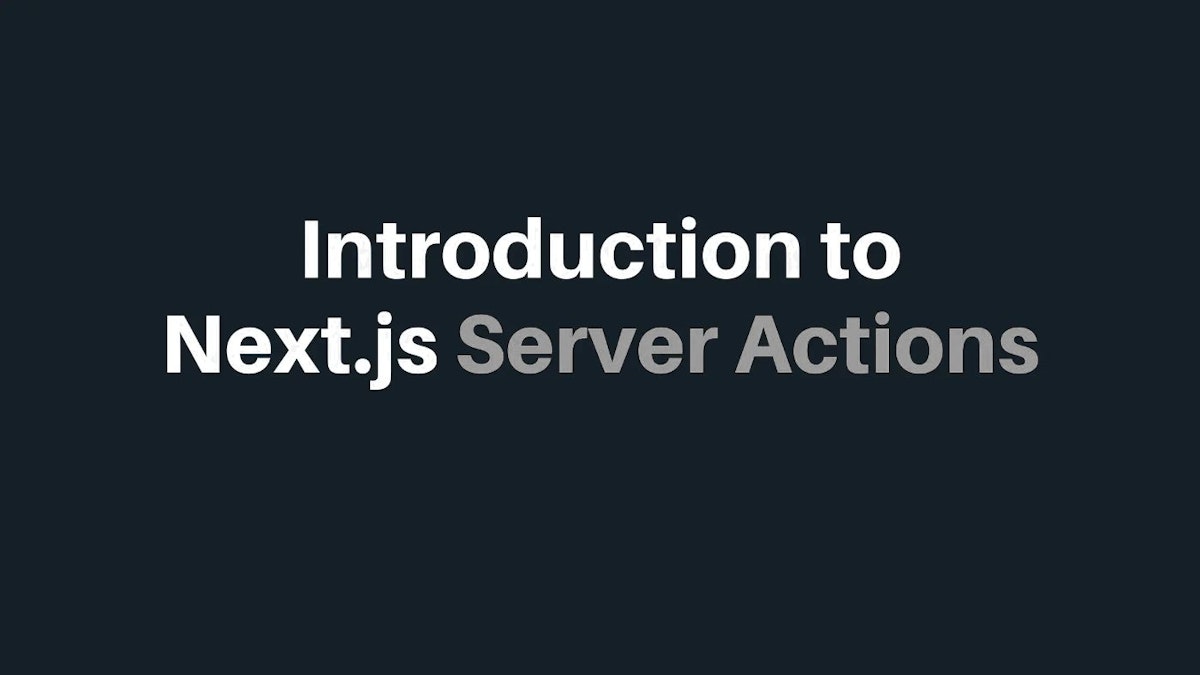 featured image - Building Real-time Apps with Next.js 13.4 Server Actions