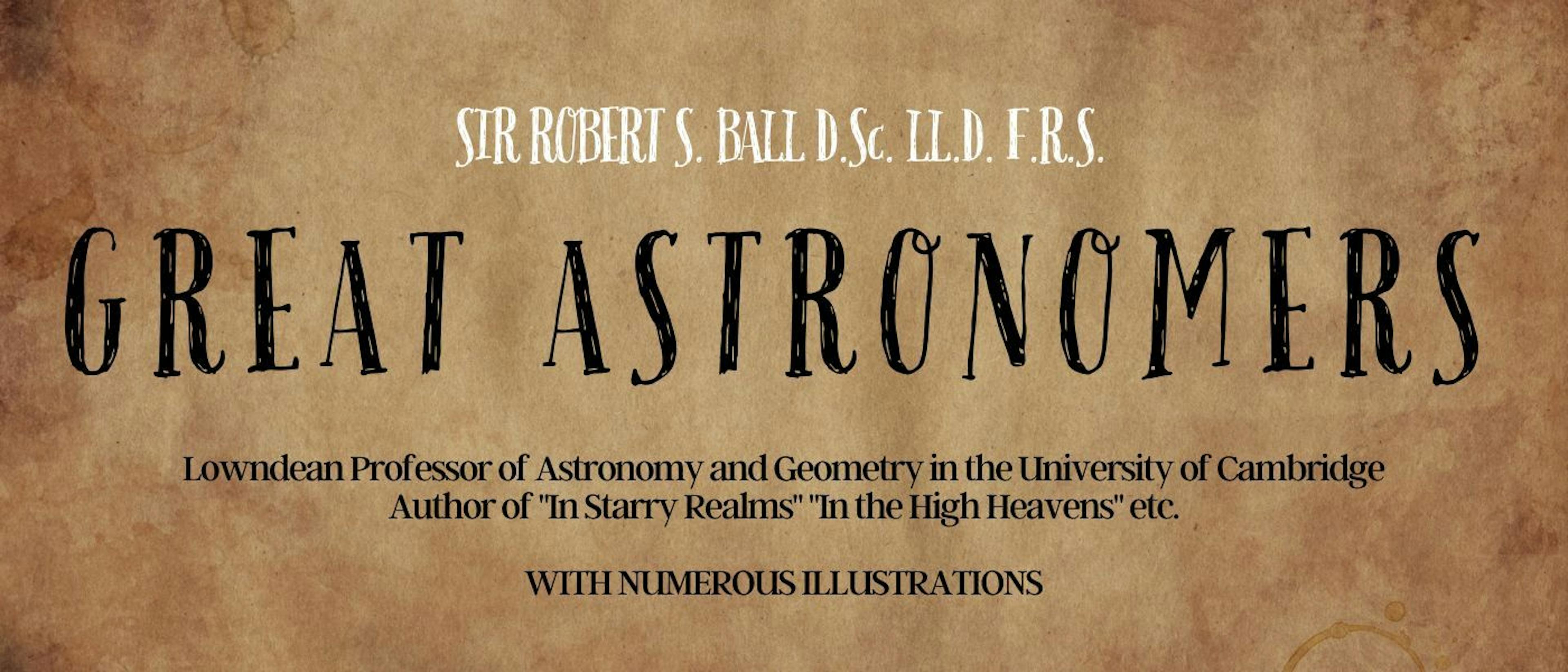 featured image - Present the life of each astronomer