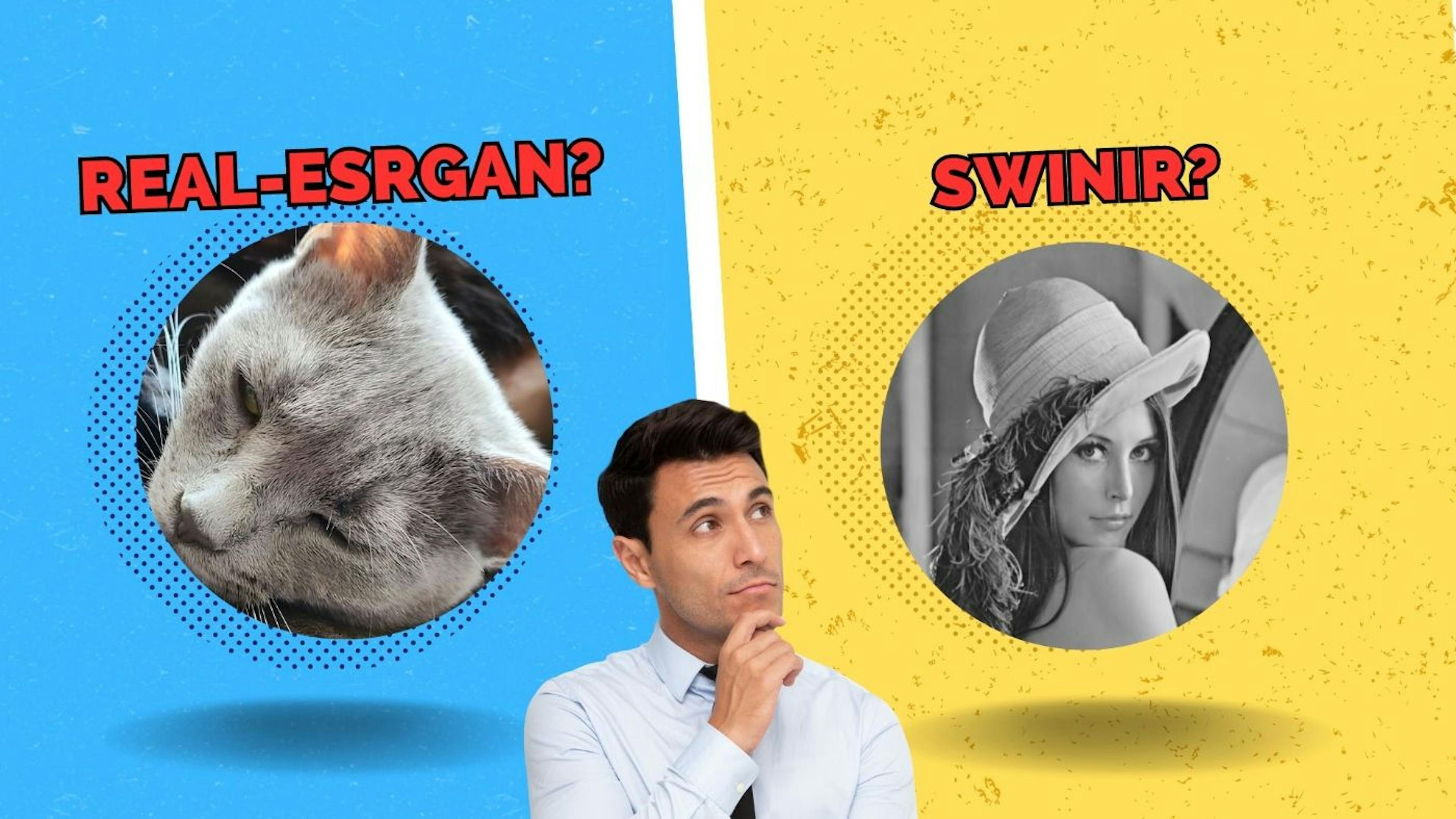 featured image - Comparing Real-ESRGAN and SwinIR: A Deep Dive into AI Image Restoration