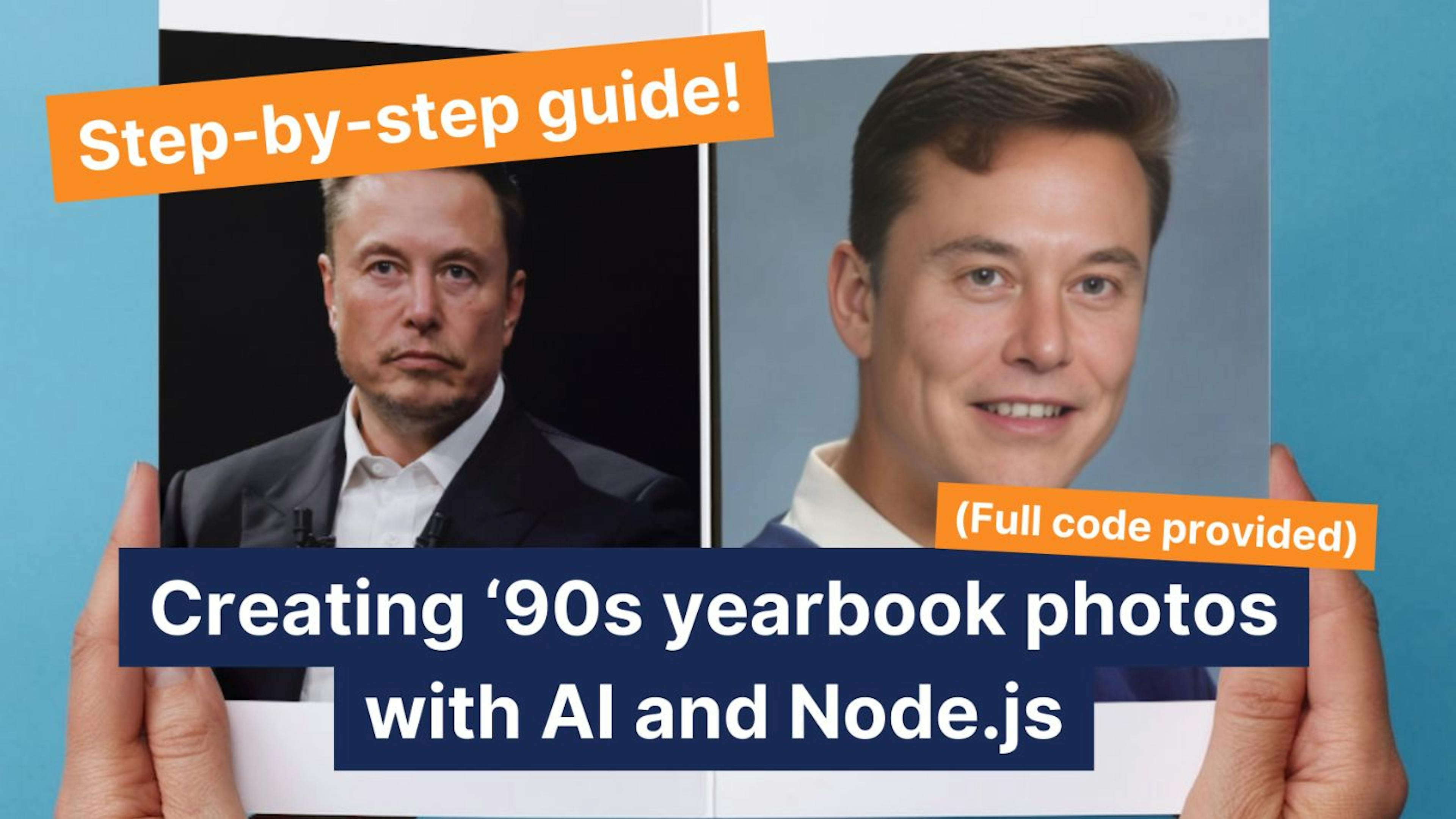featured image - Embracing Nostalgia: Building a Retro Yearbook Photo Changer with Node.js and AI