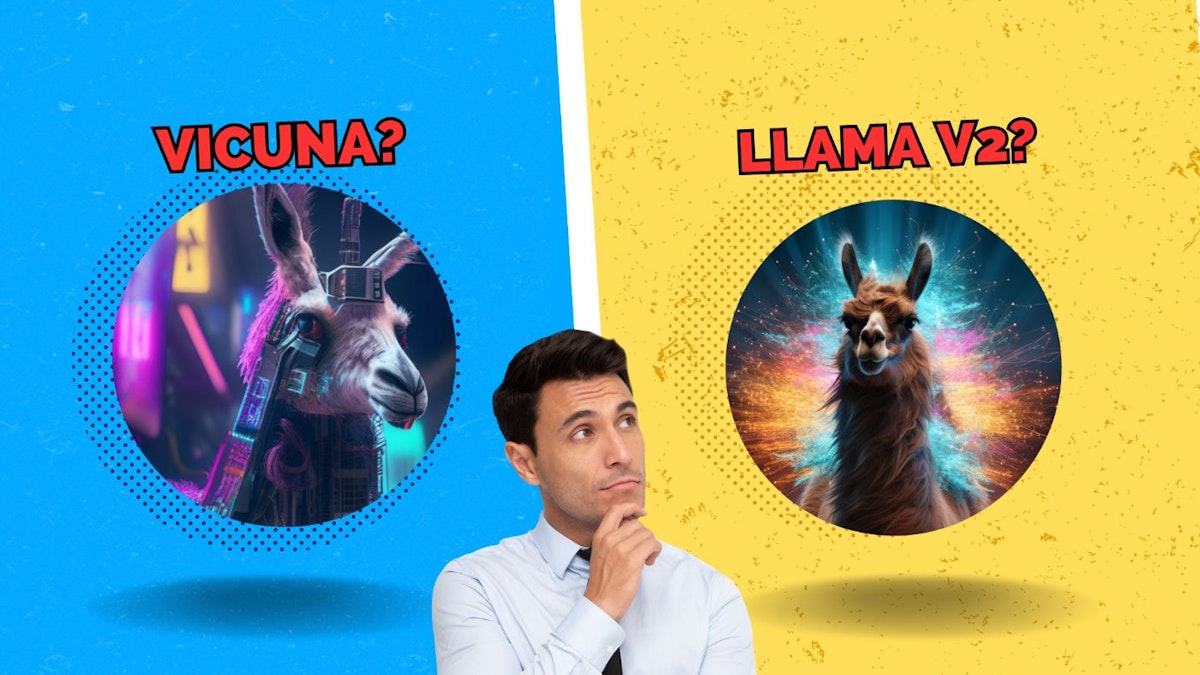 featured image - Comparing LLMs for Chat Applications: Llama v2 Chat vs. Vicuna