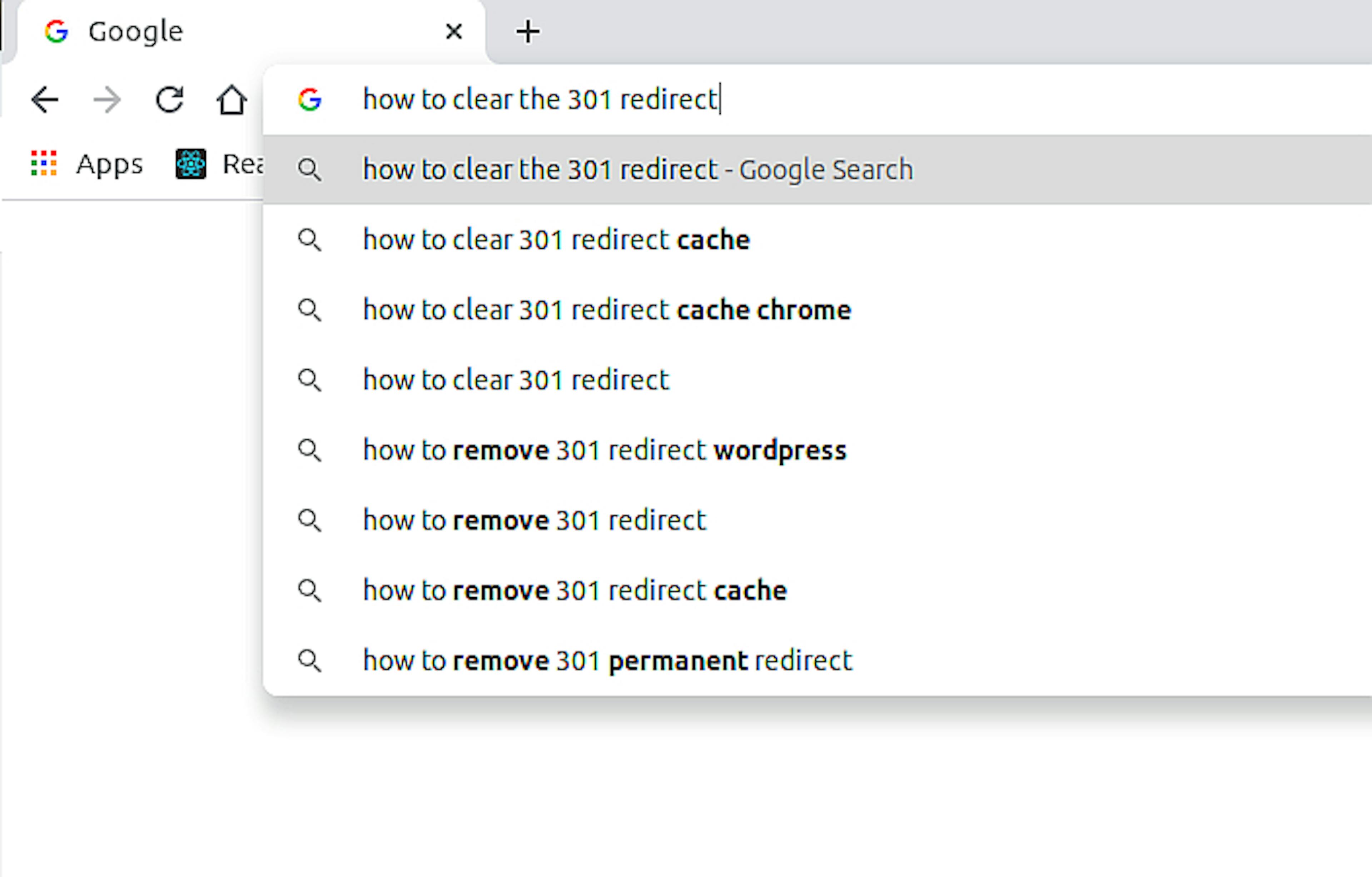 How to Clear the 301/302 Redirection Cache