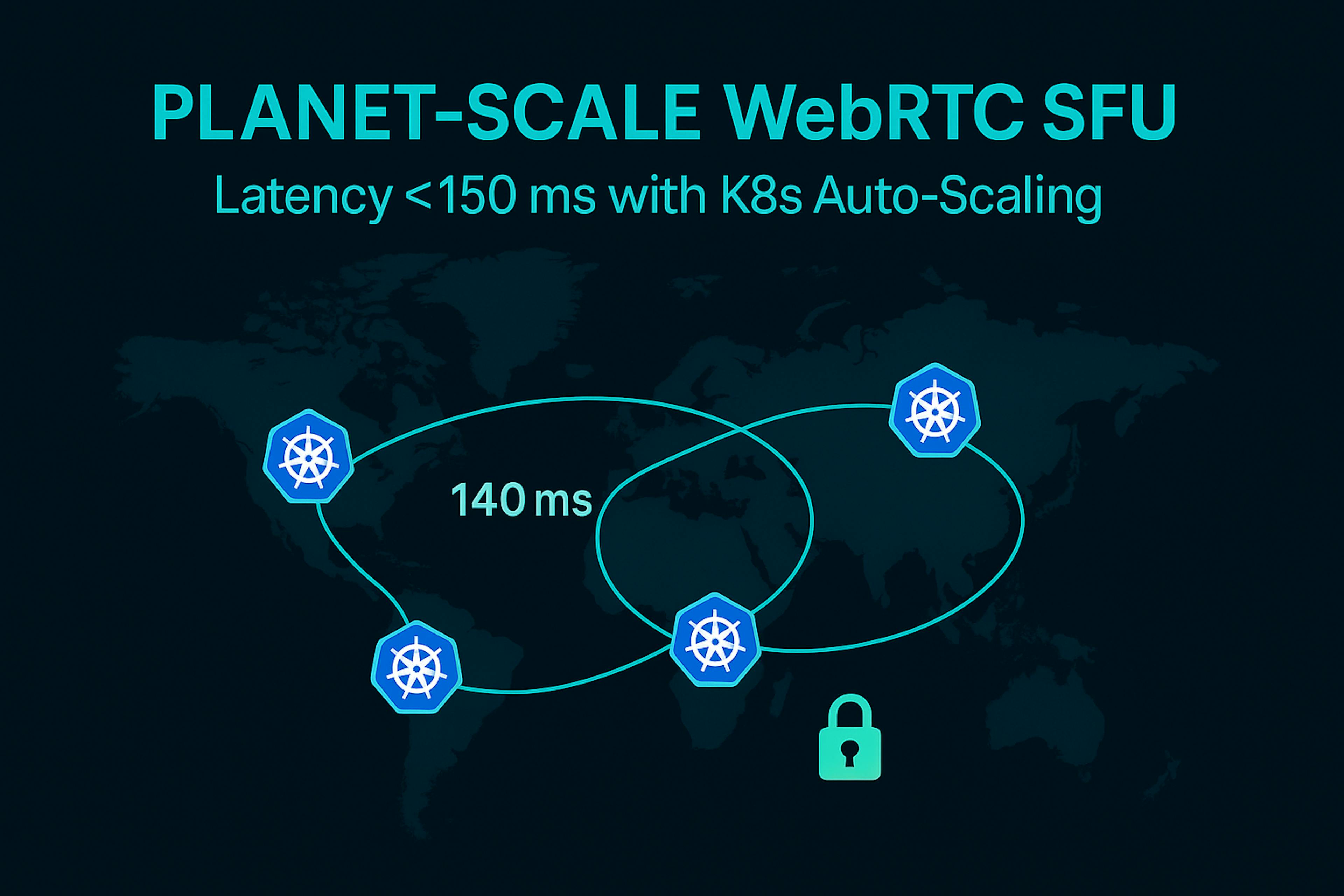 featured image - Scaling Real-Time Video on AWS: How We Keep WebRTC Latency Below 150ms with Kubernetes Autoscaling