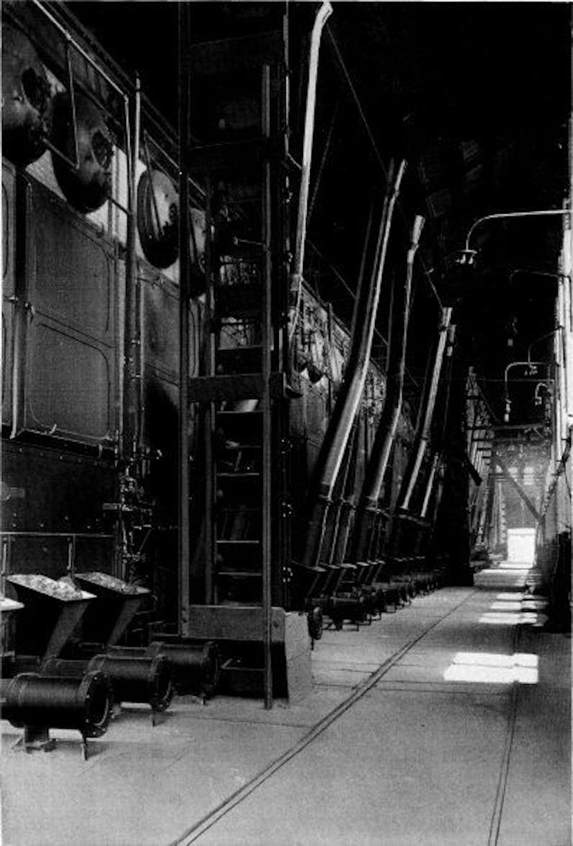 8400 Horse-power Installation of Babcock & Wilcox Boilers and Superheaters at the Butler Street Plant of the Georgia Railway and Power Co., Atlanta, Ga. This Company Operates a Total of 15,200 Horse Power of Babcock & Wilcox Boilers