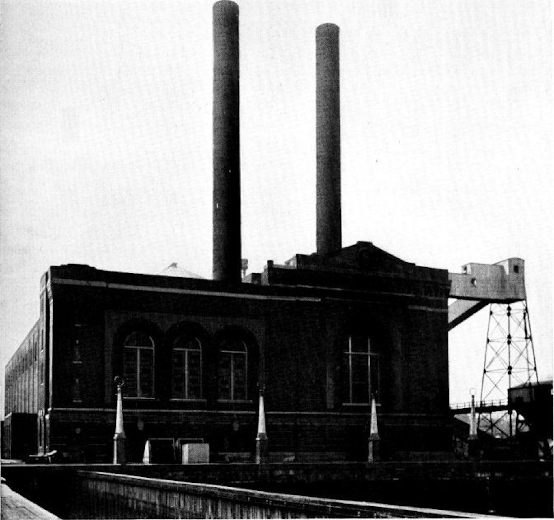 South Boston Station of the Boston Elevated Ry. Co., Boston, Mass. 9600 Horse Power of Babcock & Wilcox Boilers and Superheaters Installed in this Station