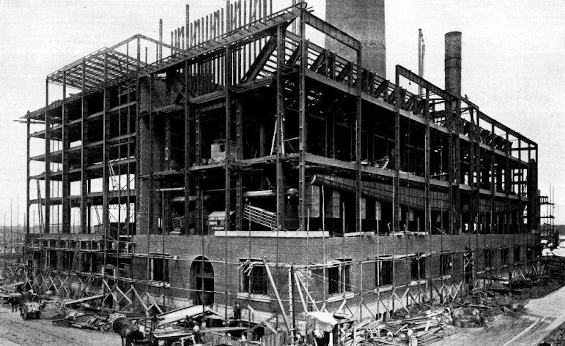 Ninety-sixth Street Station of the New York Railways Co., New York City, Operating 20,000 Horse Power of Babcock & Wilcox Boilers. This Company and its Allied Companies Operate a Total of 100,000 Horse Power of Babcock & Wilcox Boilers