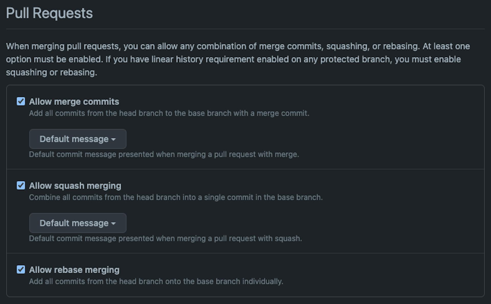 A Guide to Closing a Pull Request — Merge Commit vs Squash vs Rebase on ...
