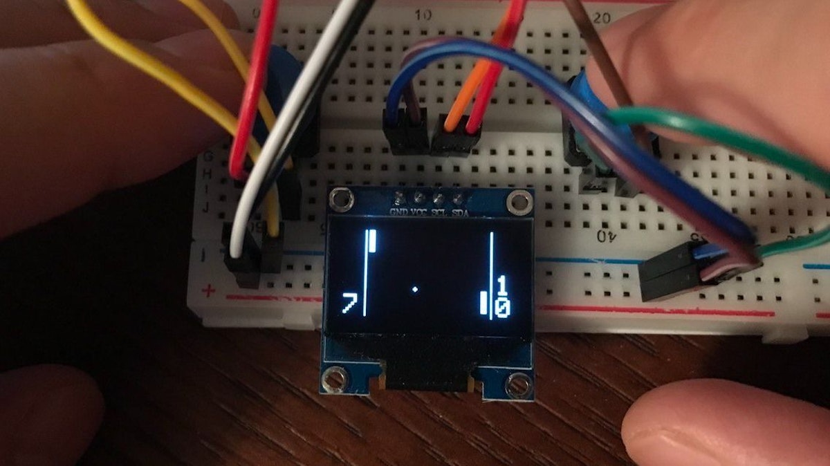 featured image - How I Developed the Classic Pong Game on an Arduino Board